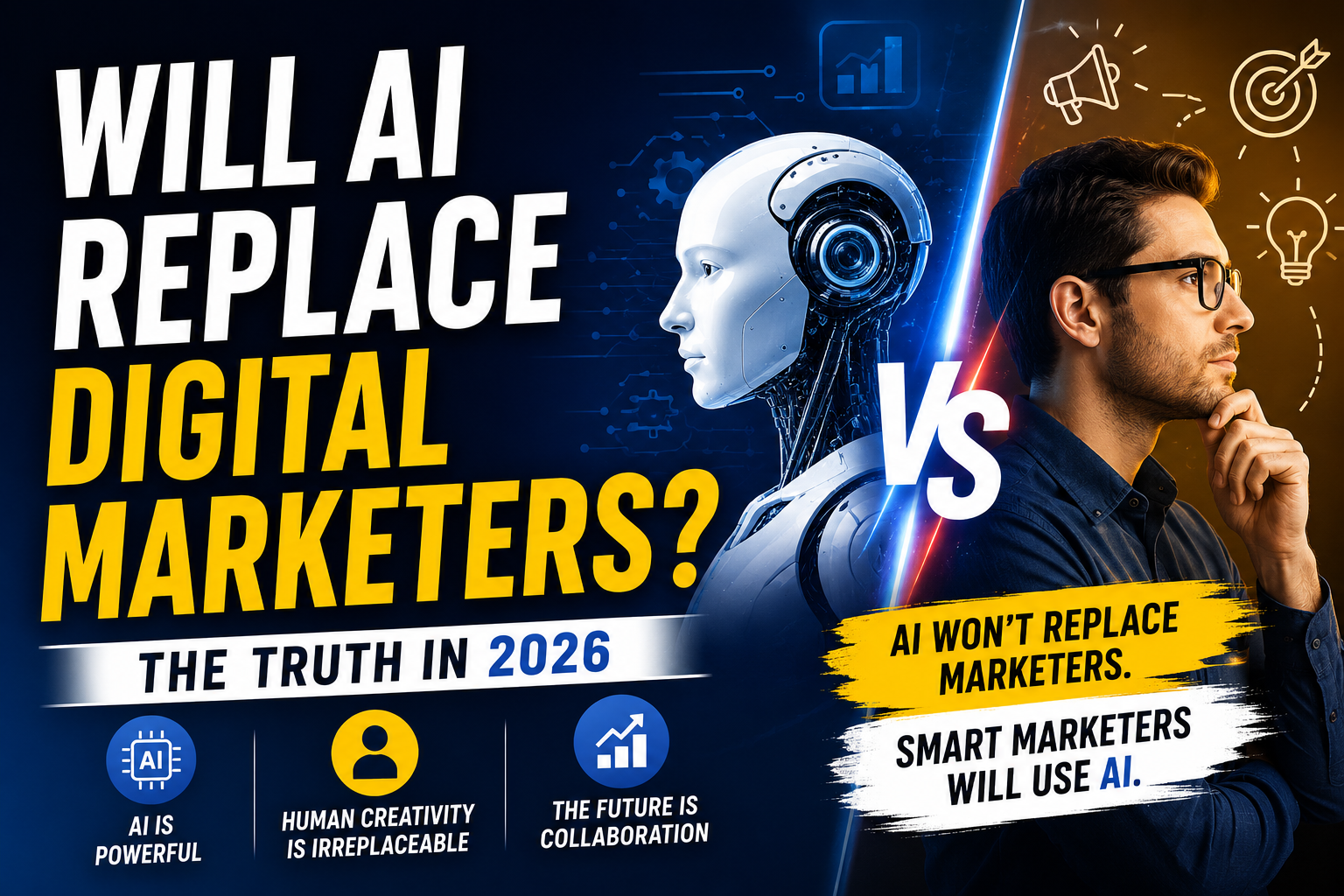 Will AI Replace Digital Marketers? The Truth in 2026
